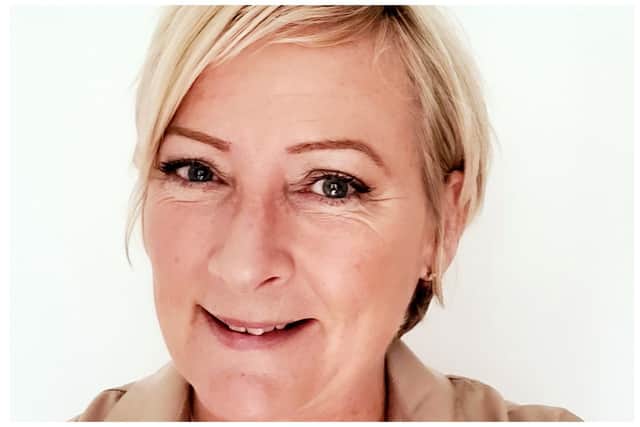 Jane Lines, who works on behalf of Sue Ryder Thorpe Hall Hospice, Arthur Rank Hospice and EACH as part of the National Lottery funded project