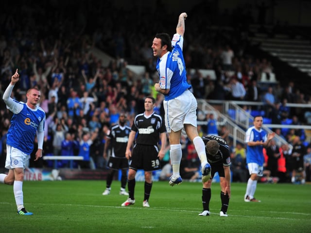 In Posh's first month back as a Championship club, the Sky TV cameras came to town and they were treated to perhaps the best ever Posh performance in the division. Lee Tomlin in particular was unplayable in the 7-1 win. 
He scored a hat-trick that began with a brilliant chest down, cut back and shot and was completed with a cool one-on-one and a scramble for his hat-trick. He assisted Paul Taylor and Posh's first and got himself fouled for Ipswich's second red card.