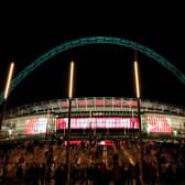 Wembley Stadium, the venue for the EFL play-off finals. Photo by Catherine Ivill/Getty Images.