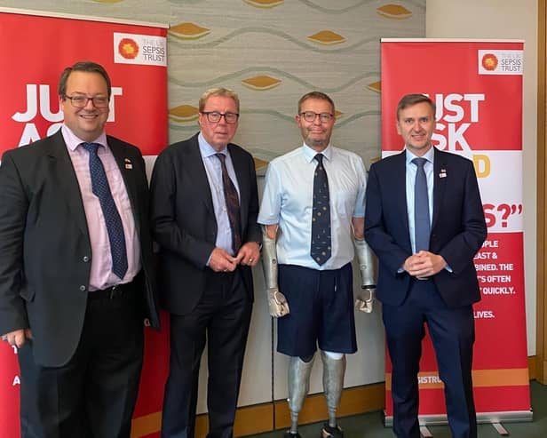 Kicking off Sepsis Awareness Month with Lord Mackinlay and Harry Redknapp