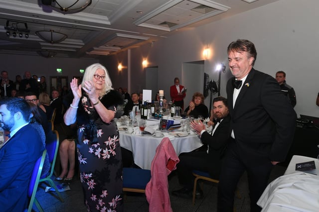 Peterborough Telegraph Business Excellence Awards 2022 -  Business Person of the Year award winner, Andrew Killingsworth, founder of Yours Clothing.