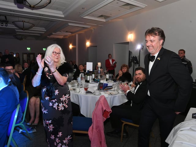 Peterborough Telegraph Business Excellence Awards 2022 - Business Person of the Year award winner, Andrew Killingsworth, founder of Yours Clothing.