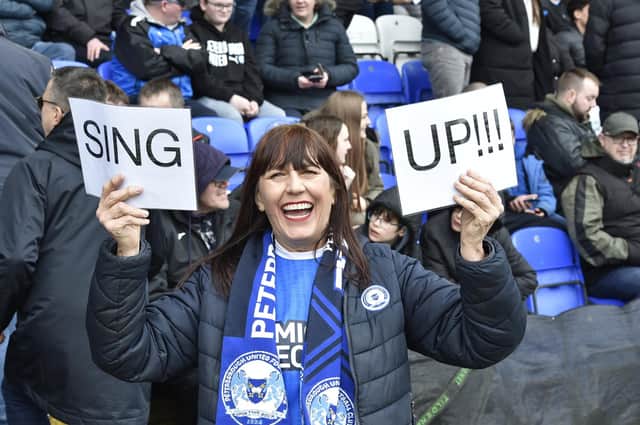 Good pre-match advice from this Posh fan.