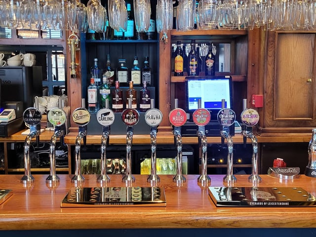 The newly refurbished Golden Fleece at Stamford has reopened