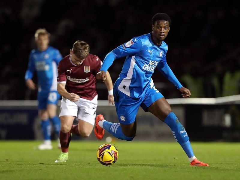 He was publicly called out by his manager after his last outing. Hopefully the criticism has stung and he will respond by concentrating hard, passing the ball on quickly and by using his considerable physique to help batten down the Posh defences. Admittedly it's a real leap of faith, but the alternatives are limited. George Nevett is suspended tomorrow, but it's tough to believe he would have played anyway.