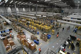 The Amazon Fulfilment Centre at  Hampton, Peterborough