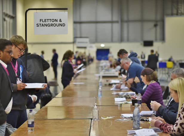 Fletton and Stanground ward counting.