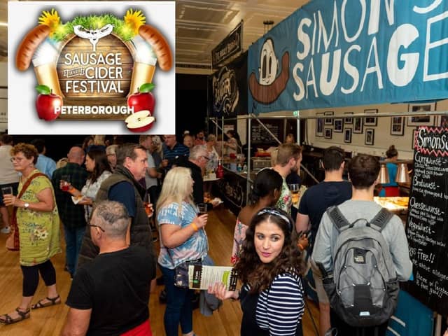 Sausage and Cider Festival is coming to Peterborough