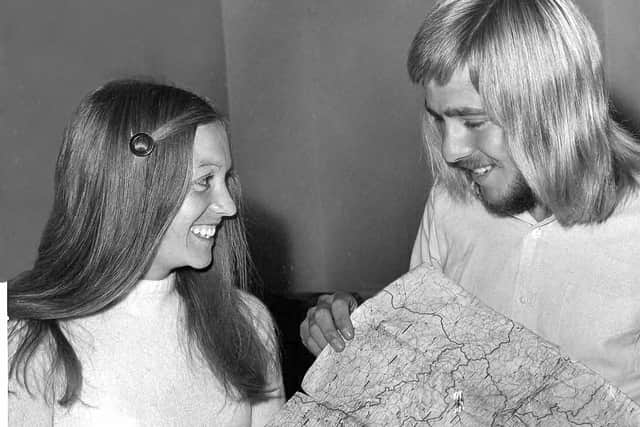 Chris and wife Lesley featured in an ET story in 1971.