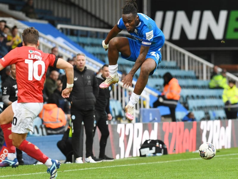 The captain is out on his own as a right-back in the Posh squad. His main rivals for the spot are either centre-backs or kids.