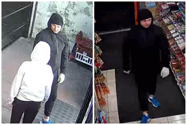 Police have released these images of a man they want to trace