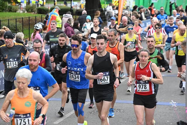 Great Eastern Run participants. Photo David Lowndes.