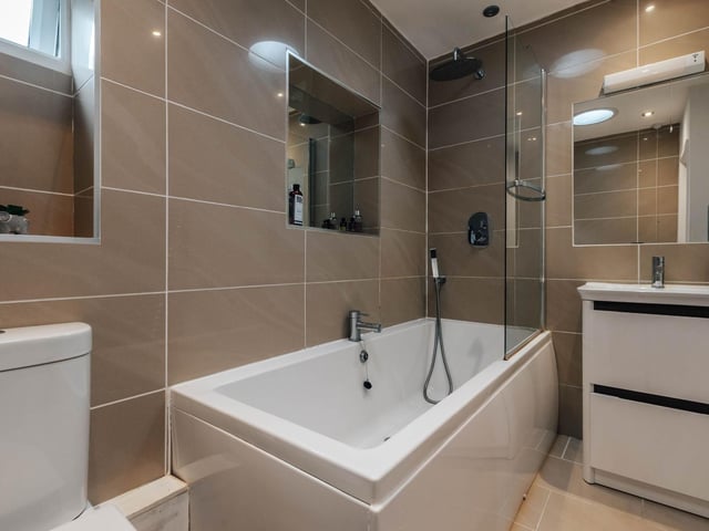 The bathroom