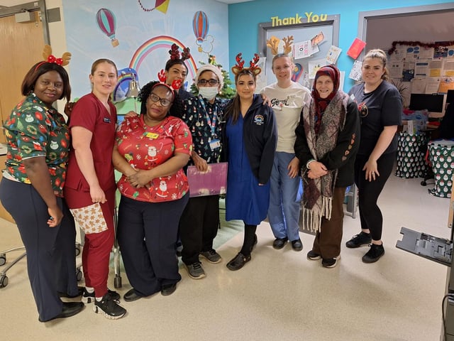 Blenheim Sales and Lettings deliver meals to staff at Peterborough City Hospital