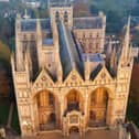 Beautiful Peterborough Cathedral, undoubtedly the city's number one landmark.