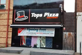 Opening soon.... Tops Pizza on Broadway, Peterborough city centre