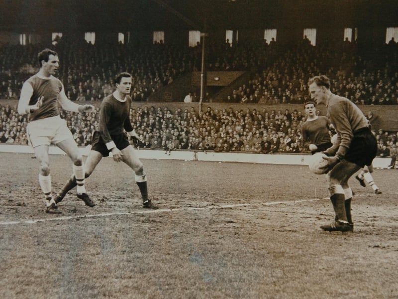 1963-64: 20 goals....One of the best players (left) to ever appear for Posh. Far too good for Division Three and he went on to return to the big time with Wolves and Northern Ireland.