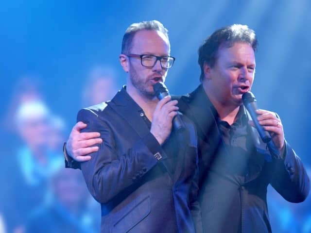 Tenors Unlimited from left to right Paul Martin and Jem Sharples