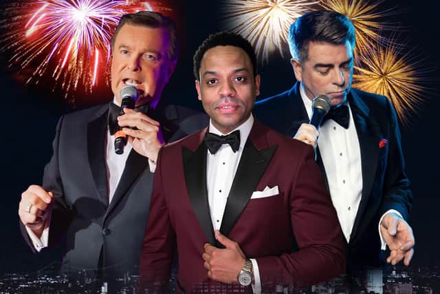 David Alacey, Tim Harwood and Ashley Campbell  - The Rat Pack: Christmas In Vegas