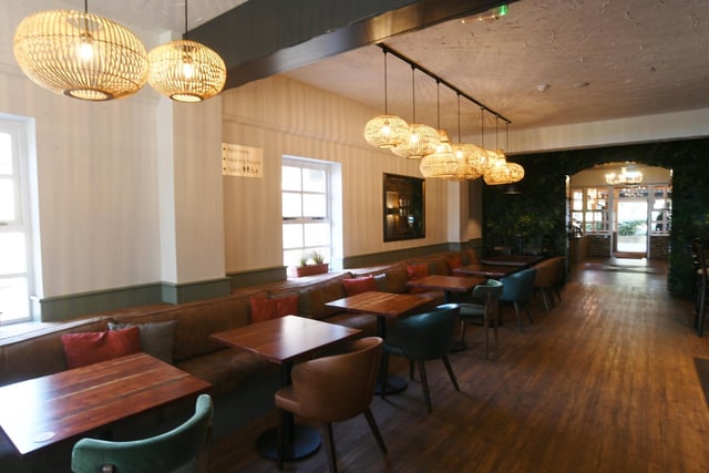 The newly refurbished and rebranded Row 48 bar and restaurant at the Dragonfly Hotel, Thorpe Meadows
