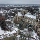 This glorious aerial shot taken by Stephen Bates makes Peterborough look like a setting in a John Masefield novel.