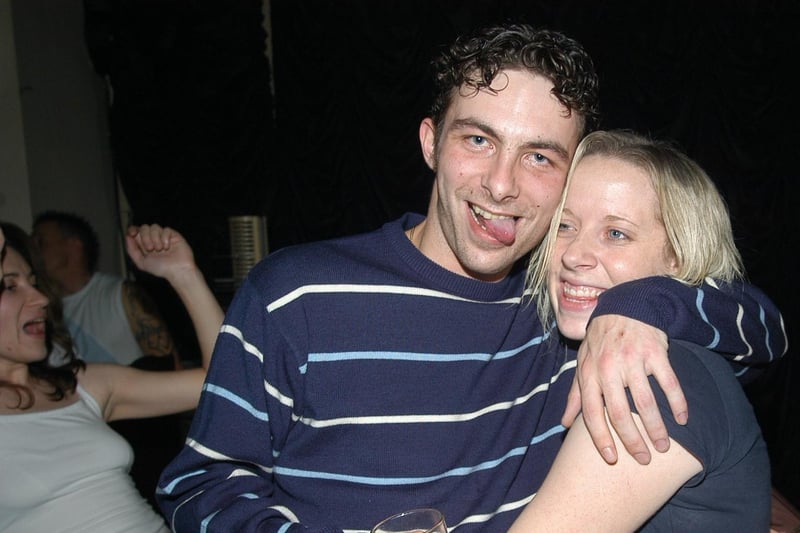 All smiles at Peterborough city centre pub HG’s 19 years ago