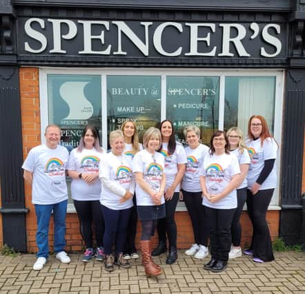 The fundraising team at Spencer's