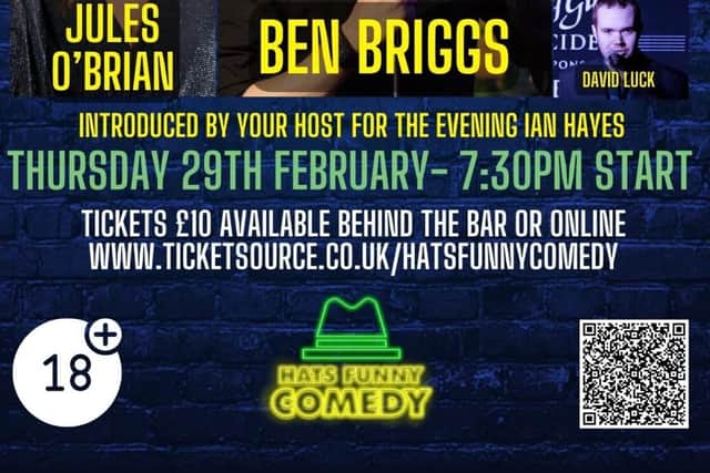 Comedy night at The Falcon Hotel, Whittlesey