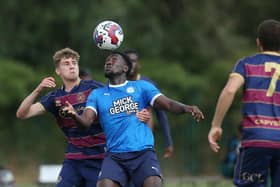Idris Kanu in action for Posh Under 21s earlier this season. Photo: Joe Dent/theposh.com