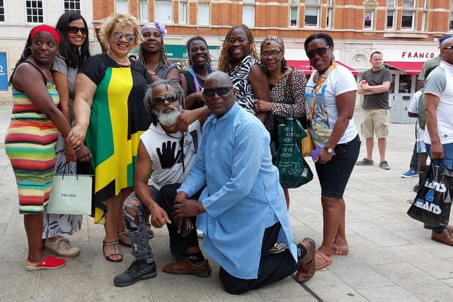 Windrush music event in Cathedral Square