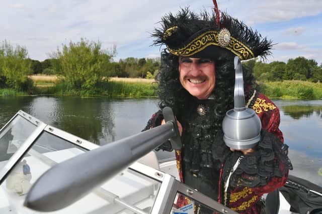 Kevin Kennedy stars as Captain hook in Peter Pan at The Cresset