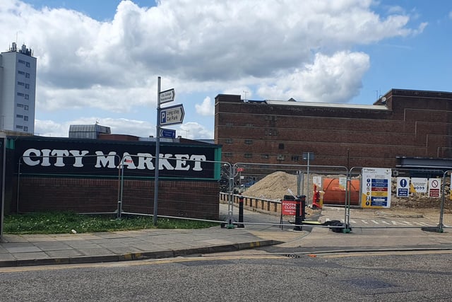 The demolition of Peterborough market has now been completed.