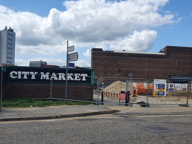 The demolition of Peterborough market has now been completed.