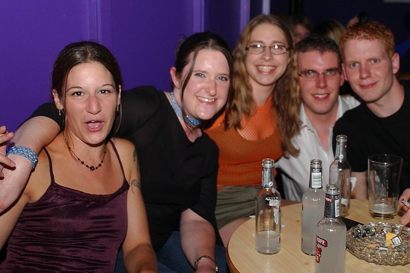 A night out in Peterborough in 2003 - at Faith Nightclub