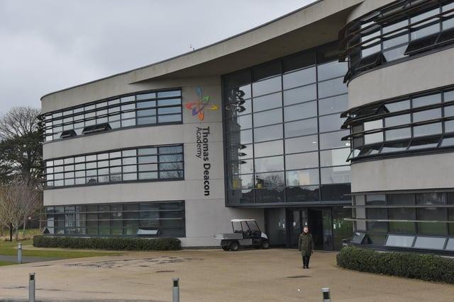 Thomas Deacon Academy is ranked 10th in Peterborough with a Progress 8 score of -0.02 - described as 'average'