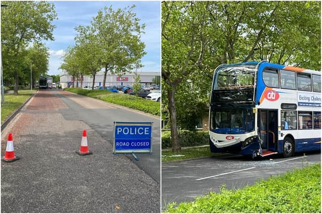 Busway has been shut by police this afternoon.