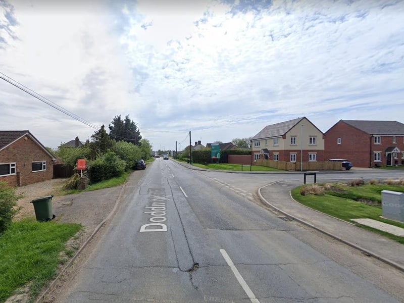 Mobile speed camera van location