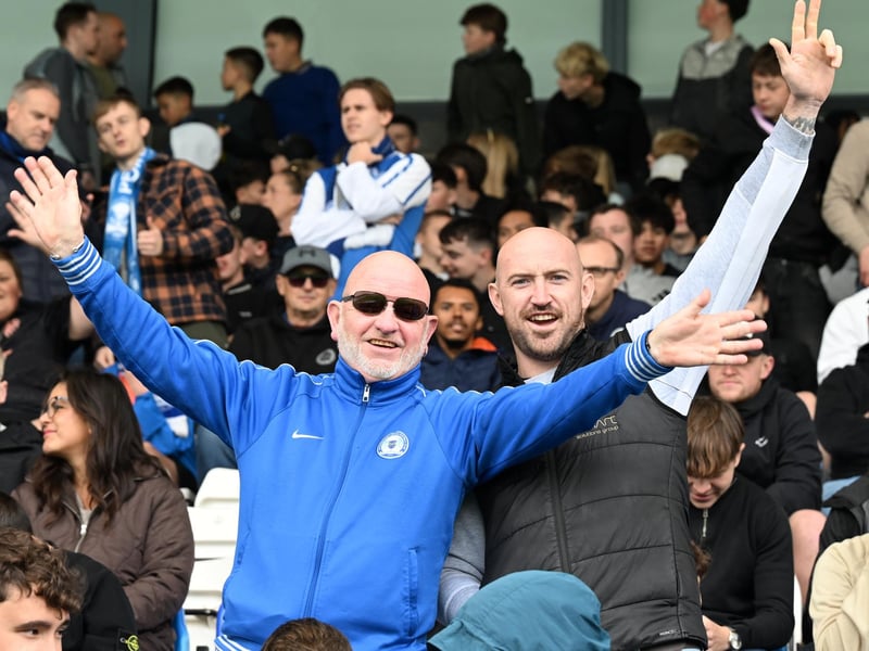 Posh v Burton fans gallery