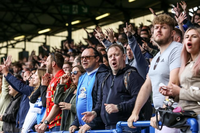 Peterborough United fans watch two vital points go begging in the final home game of the season.