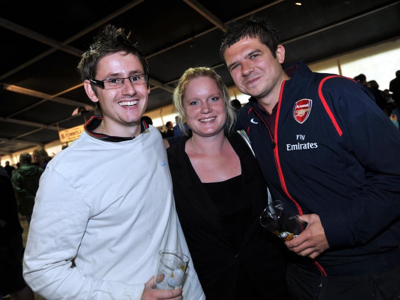 August 2010 at the Peterborough Beer Festival on the Embankment