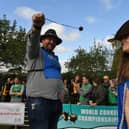 Action from the event at The World Conker Championships 2021 at Southwick.
