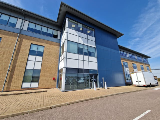 The exterior of the new offices at Saxon House, Orton Southgate, Peterborough, which has just been bought by AR Retail, owner of Yours Clothing. The building was the former head office of the BGL Group.