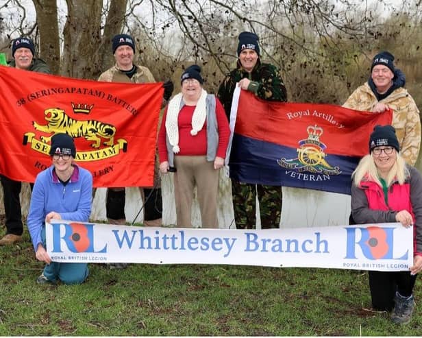 The Big Tommy Sleep Out in Whittlesey raised £3,200 for the Royal British Legion Industries (RBLI).