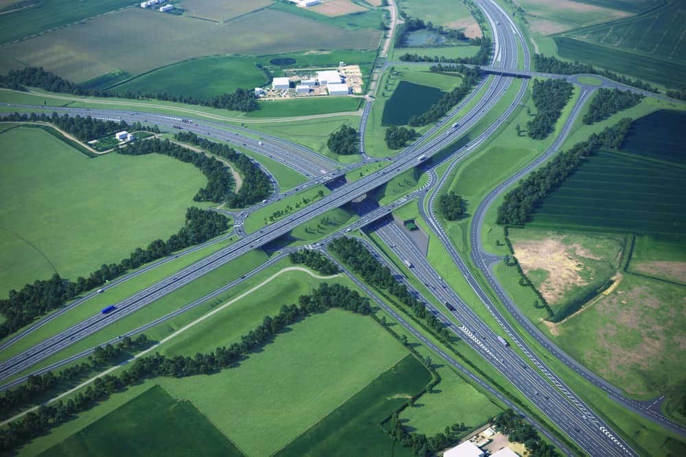 Works will be going on at the Black Cat roundabout.