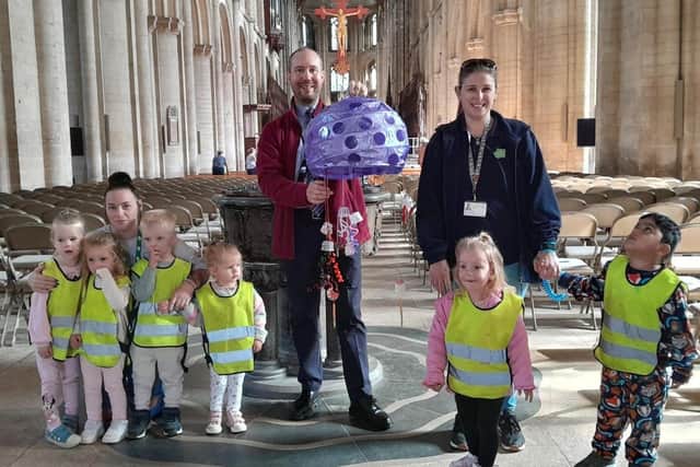 Woodfield Park Pre-school at Peterborough Cathedral
