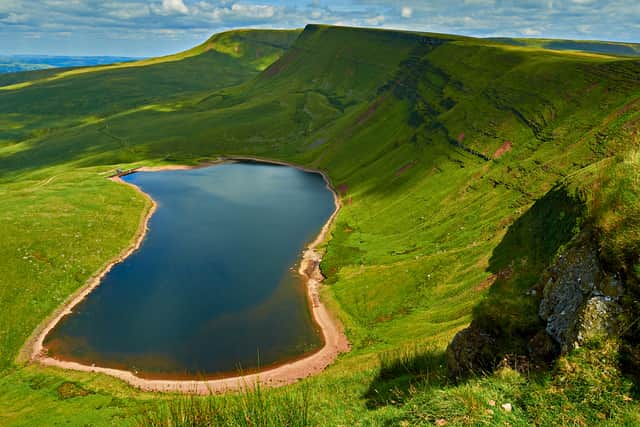 Llyn y Fan Fach in Wales claimed the top spot (Photo: Shutterstock)
