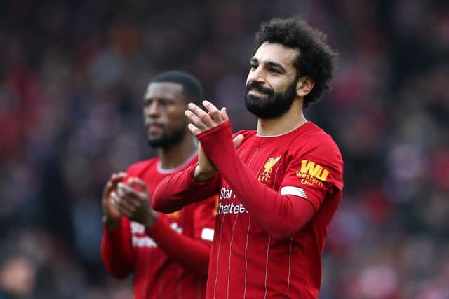 Mo Salah's Liverpool currently top the league (Getty Images)