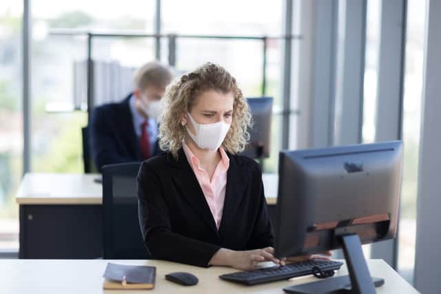 Home working still being recommended above a return to offices (Photo: Shutterstock)