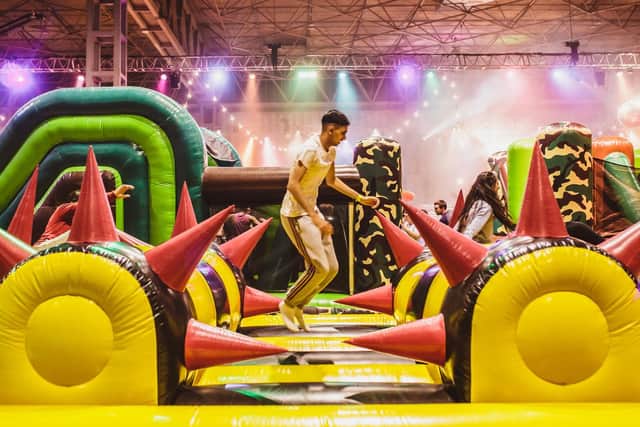 World's Biggest Inflatable Obstacle Course - The Monster - is coming to Peterborough