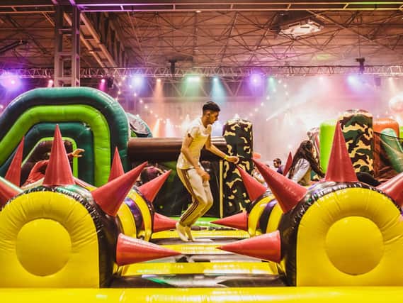 World's Biggest Inflatable Obstacle Course - The Monster - is coming to Peterborough